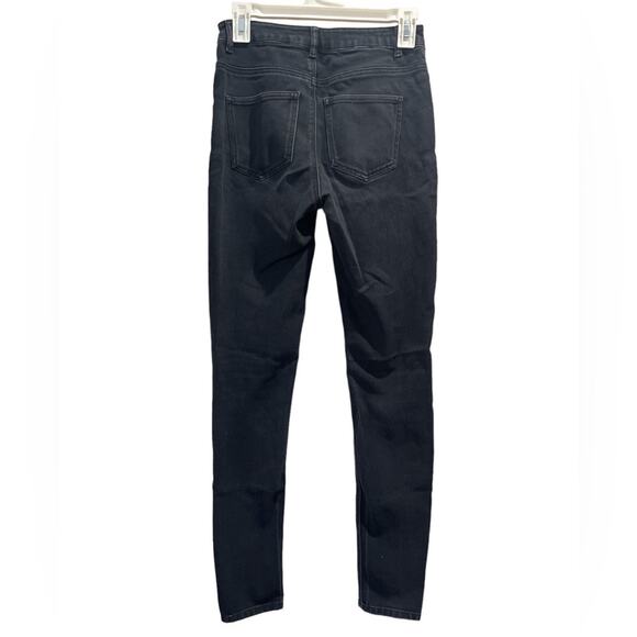 JACQUELINE DE YONG Jona Black Fade High Waist Skinny Jeans Sz 27 - Picture 6 of 8